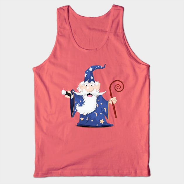 Wizard Tank Top by nickemporium1